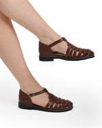 Classic Leather Roman Sandals