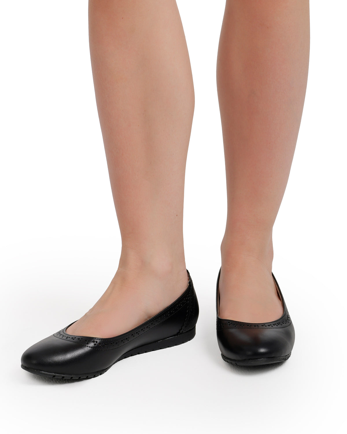 Leather Ballet Flats