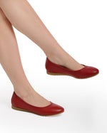 Leather Ballet Flats