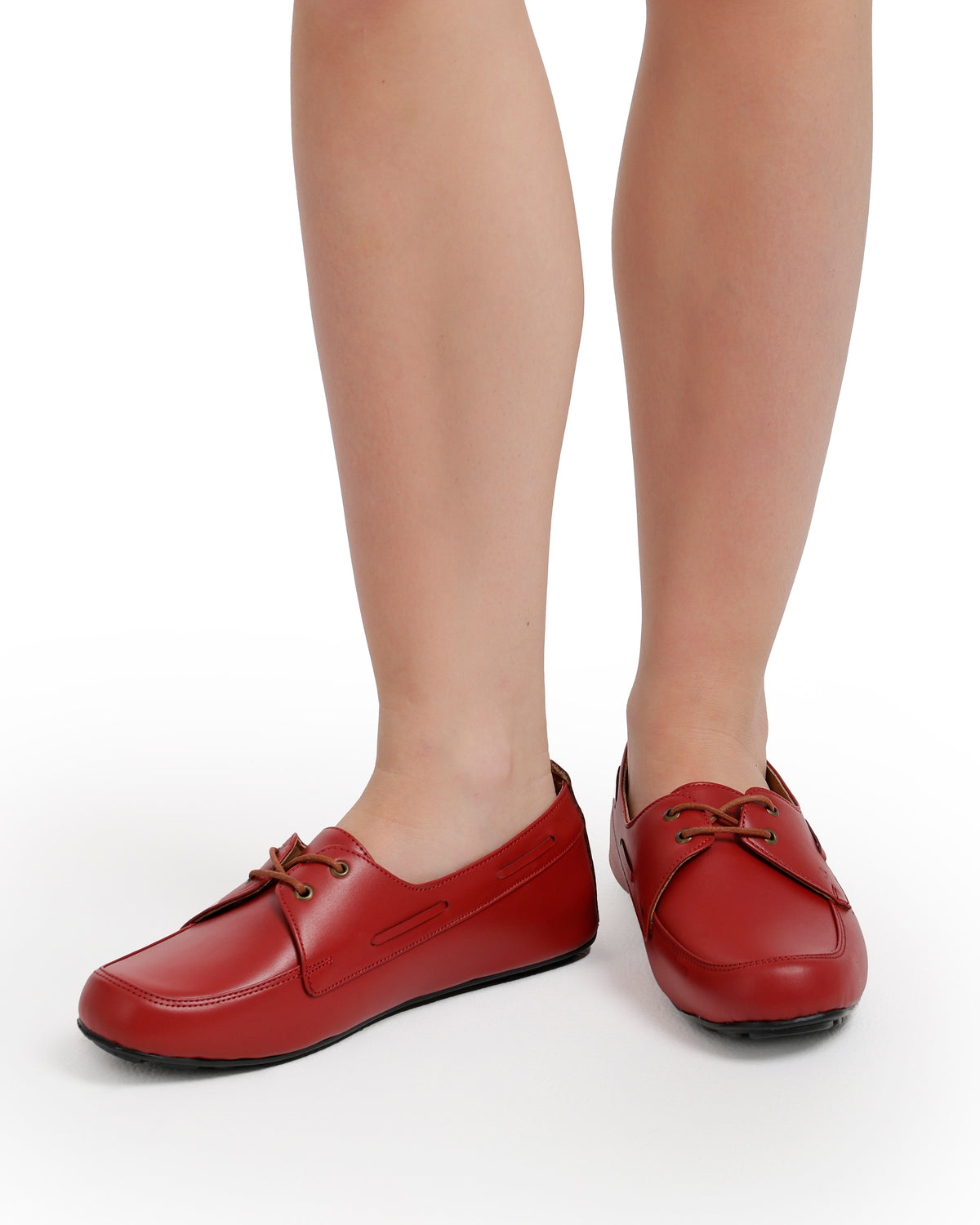 Leather Laced Loafers