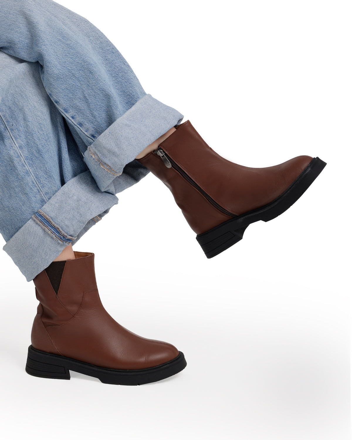 Flat Ankle Boots