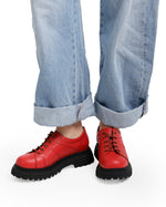 Chunky Platform Leather Shoes