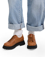 Chunky Platform Leather Shoes