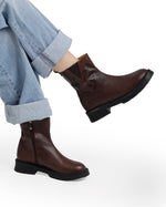 Flat Ankle Boots