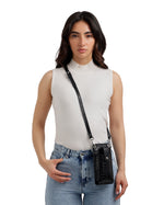 Compact crossbody pouch