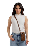 Compact crossbody pouch