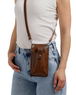 Compact crossbody pouch