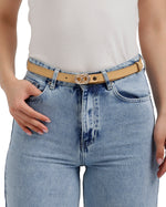 Double Ring Leather Belt