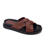 Cross Strap Slide Slippers