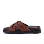Cross Strap Slide Slippers