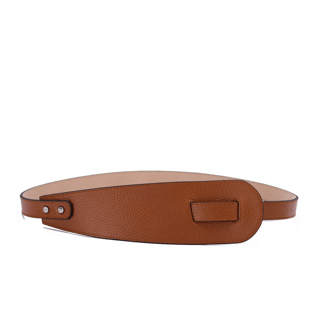 Wide Crossed Belt