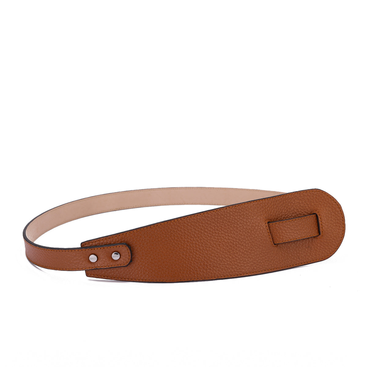 Wide Crossed Belt