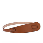 Wide Crossed Belt