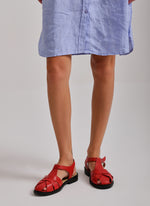 Closed Woven Fisherman Sandals