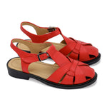 Closed Woven Fisherman Sandals