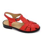 Closed Woven Fisherman Sandals