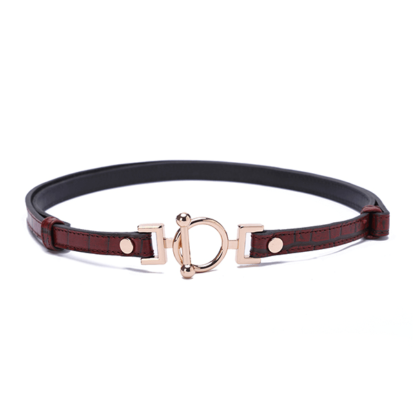 Elegant Adjustable Leather Belt