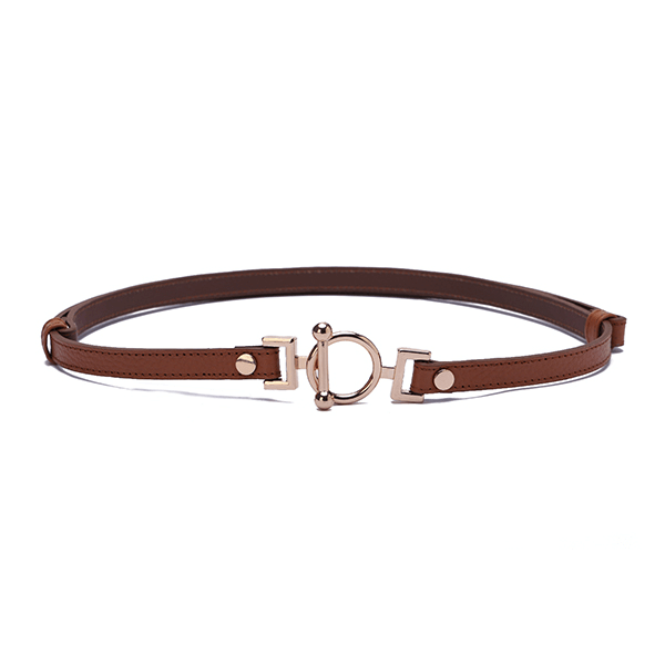 Elegant Adjustable Leather Belt