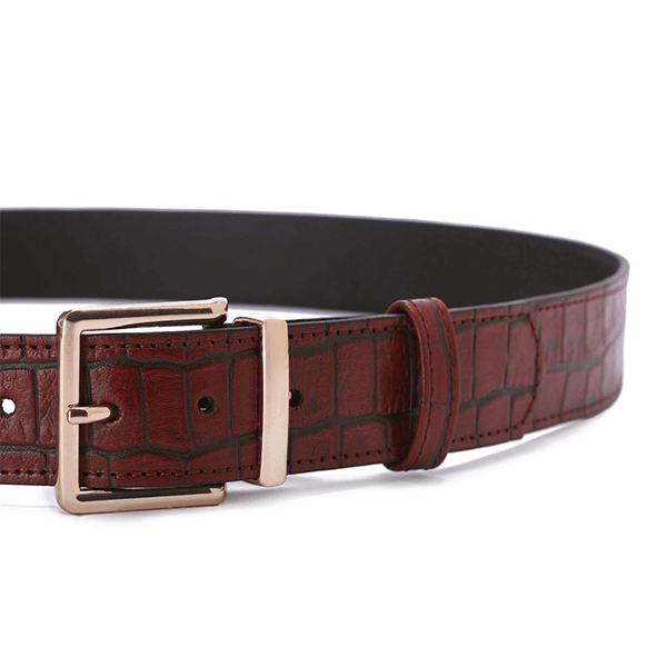 Statement Square Leather Belt