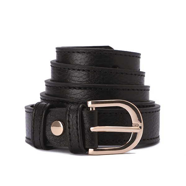 Classic Thin Leather Belt