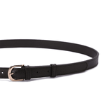 Classic Thin Leather Belt