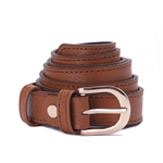 Classic Thin Leather Belt