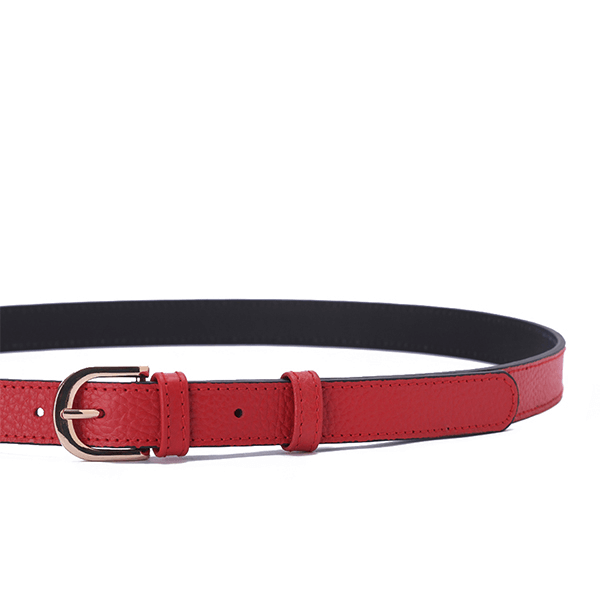 Classic Thin Leather Belt