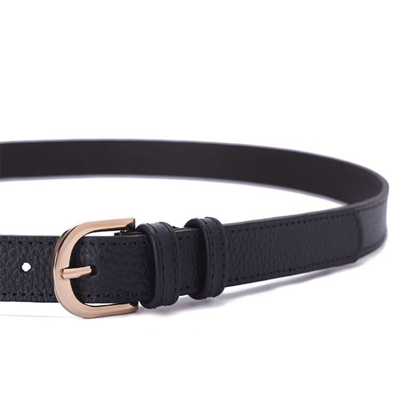 Classic Thin Leather Belt