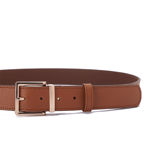 Statement Square Leather Belt