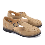 T-Bar Leather Loafers