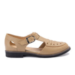 T-Bar Leather Loafers