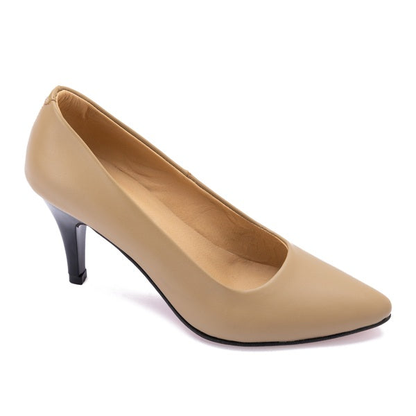 Leather Heeled Pumps