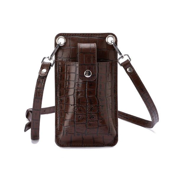 Compact crossbody pouch