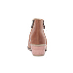 Leather Ankle Boots with Double Zippers