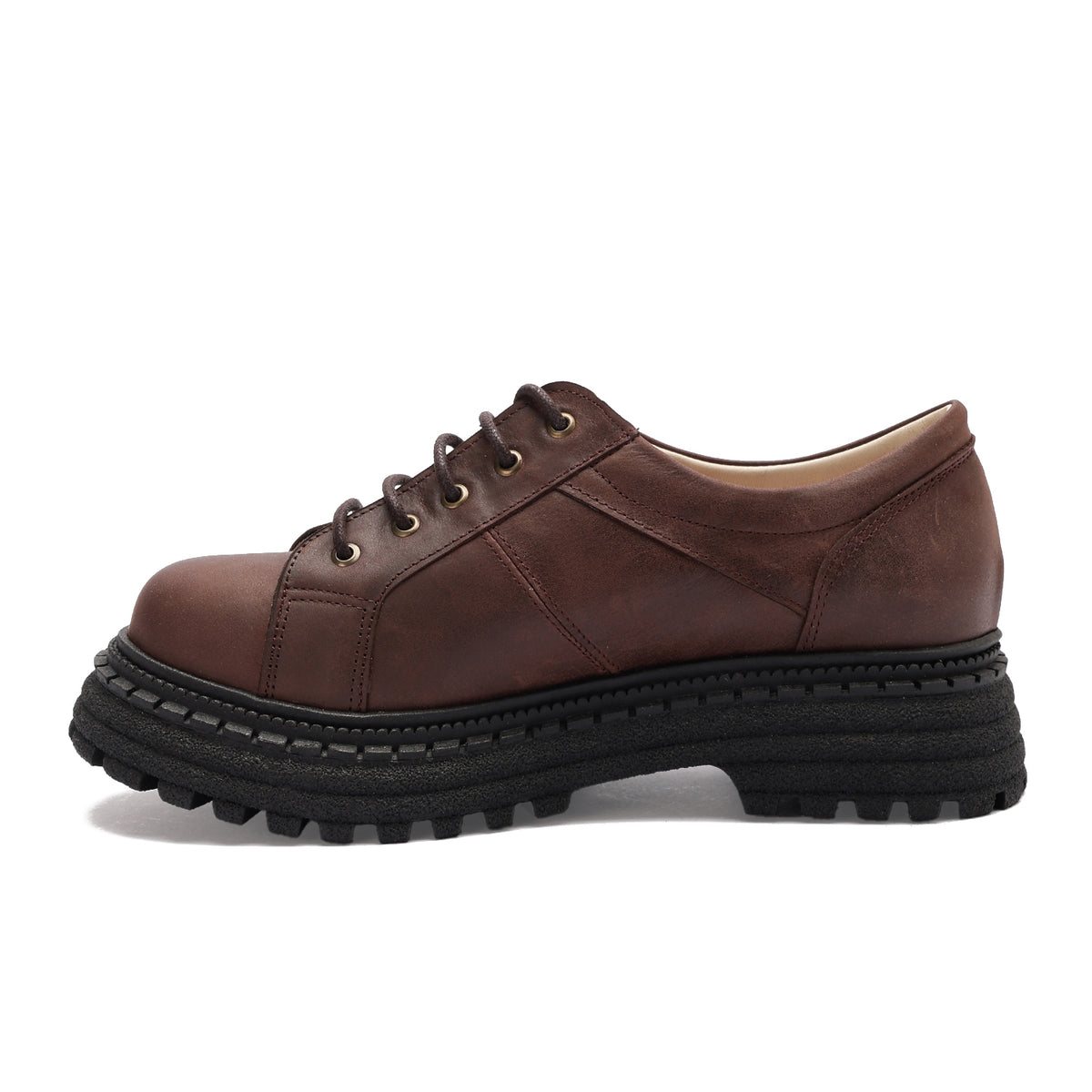 Chunky Platform Leather Shoes