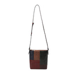 Tara – Multi-Patch Leather Crossbody Bag