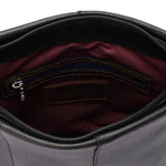 Tara – Multi-Patch Leather Crossbody Bag