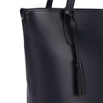 Cyra – Leather Tassel Tote Bag