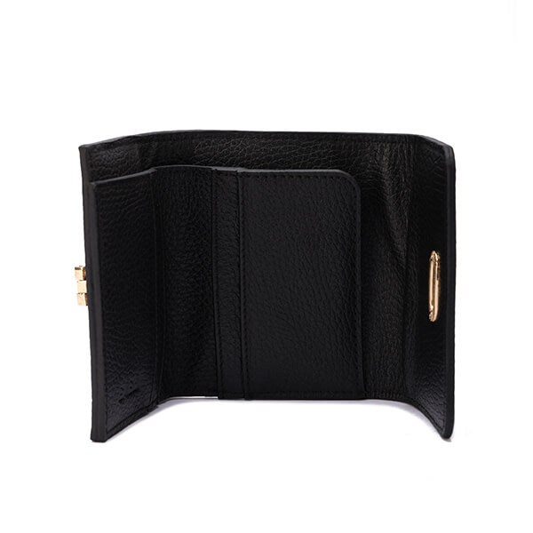 Golden Clasp Wallet