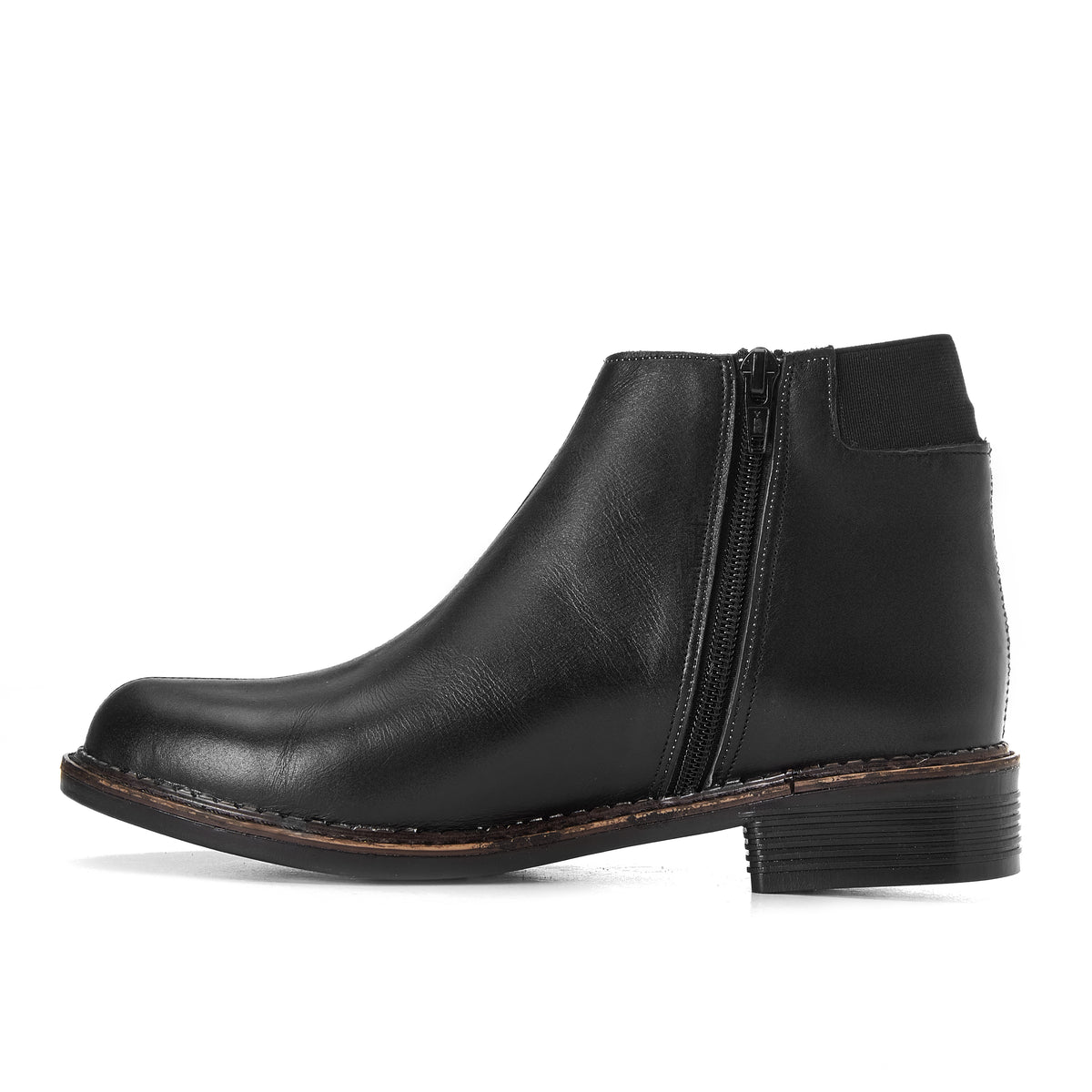 Classic Leather Ankle Boots