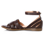 Multi-Strap Multi-Colored Leather Sandals