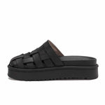 Platform Woven Slides