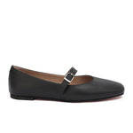 Square Toe Mary Jane Ballet Flats