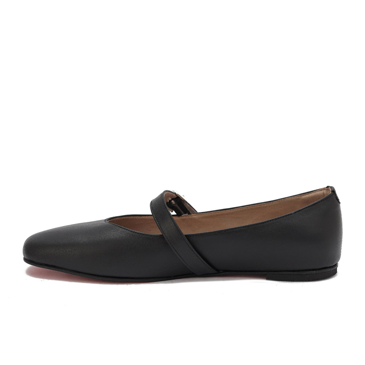 Square Toe Mary Jane Ballet Flats