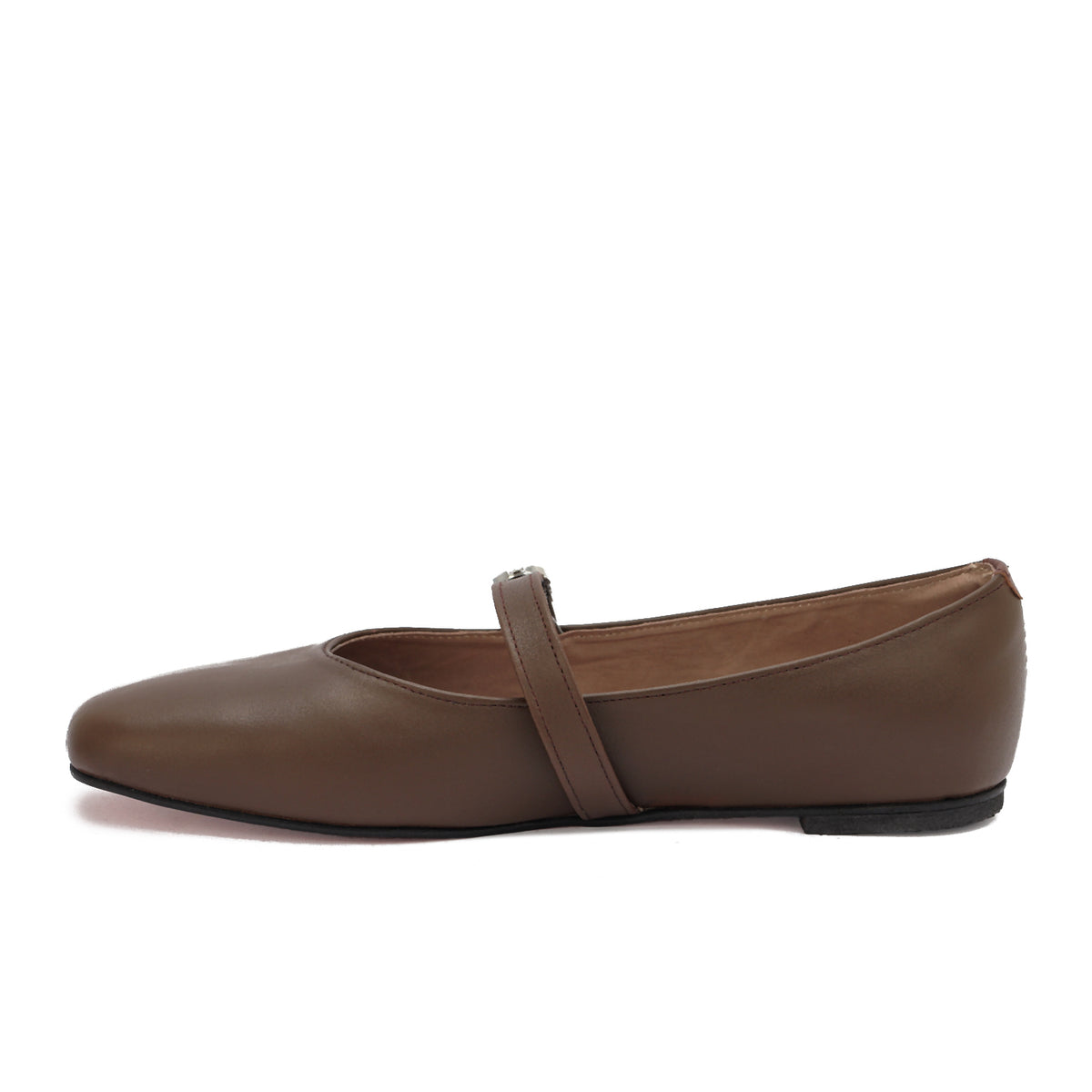 Square Toe Mary Jane Ballet Flats