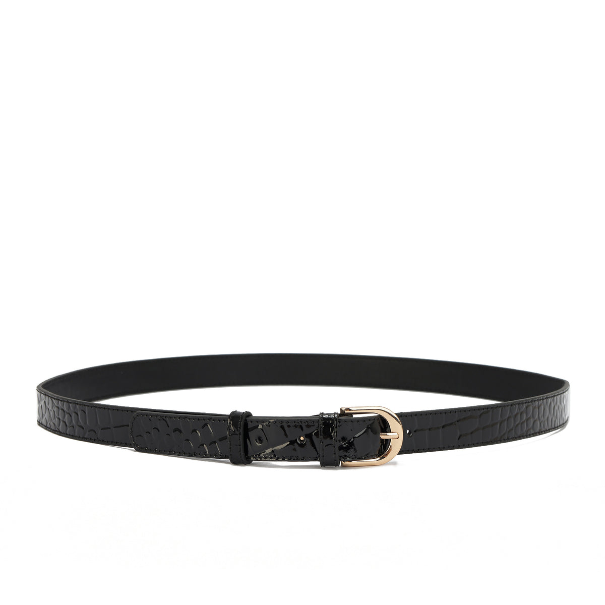 Classic Thin Leather Belt