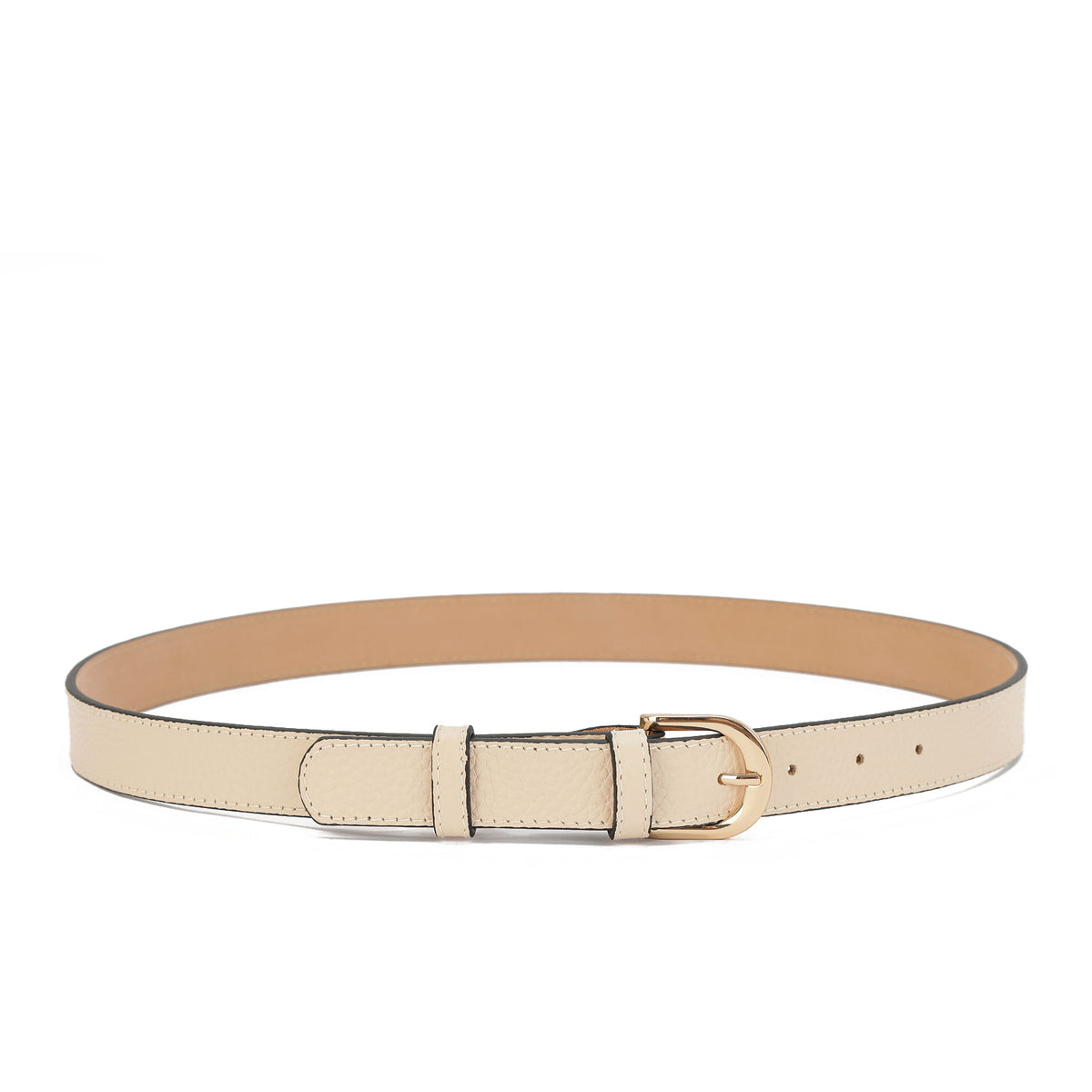Classic Thin Leather Belt