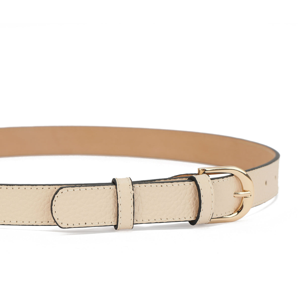 Classic Thin Leather Belt