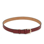 Classic Thin Leather Belt