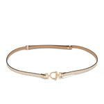 Elegant Adjustable Leather Belt